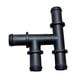 thumbnail image 3 of Conector de refrigerante,Manguera de conector de refrigerante del núcleo del calentador,tubo de 4 vías,Piezas de la manguera de refrigerante del tubo de agua del núcleo del calentador de, 3 of 9