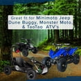 thumbnail image 6 of AlveyTech Black 13x5.00-6 Pneumatic Tire with Q129 knobby Tread, Parts for ATV, Go-Kart & Dune Buggy, 6 of 10