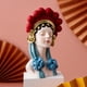 thumbnail image 4 of Estatua de de la ópera de Pekín Escultura Arte de chino Estatuilla moderna creativa para , Adorno de accesorios de fotografía,, 4 of 7