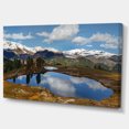 thumbnail image 2 of Lake with Pine Trees Reflecting Sky - Extra Large Landscape Canvas Art Print, 2 of 3