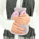 thumbnail image 4 of Bolsa De Agua Caliente Rellena De Agua Bolsa Calentadora De Agua De Goma Chaqueta Polar Calentador De Manos Desmontable Irrigación Compresa Caliente Menstrual Para El Abdomen, 4 of 5