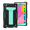 Black + Aqua, variant on Galaxy Tab A 8.0 Case 2019,Shockproof EVA Kids-Friendly Case Convertible Stand Full Body Rugged Protective Cover for 8.0 inch Galaxy Tab A 2019 Without S Pen Model SM-T290 (Wi-Fi) SM-T295 (LTE)