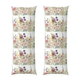 thumbnail image 1 of Balery Autumn Garden Funda Protectora para Almohada Corporal de Algodón Hipoalergénico con Cierre(55 x 21 pulgadas), Almohadas No Incluidas, 1 of 7