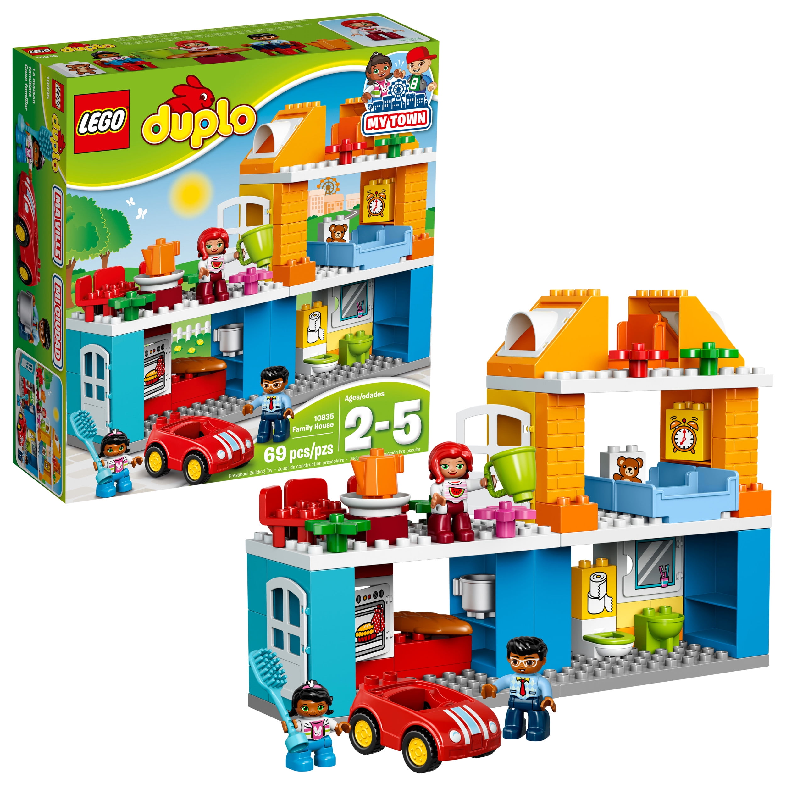 NEW AND SEALED Lego Duplo Family House My town 69 Pcs kit 10835 US Stock