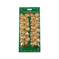 thumbnail image 3 of 12pc Christmas Tree Bows Xmas Ornaments Christmas Decorations for Home Merry Christmas Tree Decoration Gift Pendant Navidad 2021, 3 of 5