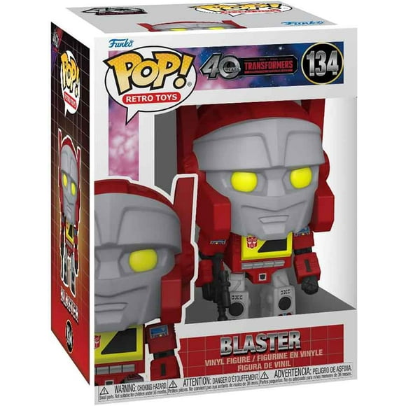 Pop Retro Toys Transformers 3.75 Inch Action Figure - Blaster #134