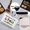 thumbnail image 2 of Estuche de maquillaje TSOTMO Evil Queen Witch Poison Apple Print, 2 of 6