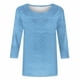 thumbnail image 5 of mfyjkho Tops Para Mujer, Camiseta Informal, Holgada Y Elástica, Con Estampado Sin Posicionamiento, Para Mujer, Cómoda Y A La Moda. Tops Y Blusas Para Mujer L, 5 of 5