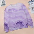 thumbnail image 6 of Sweatshirt For Womens Crewneck Colorful Marble Pattern Hoodies Teen Girls Cute, 6 of 7