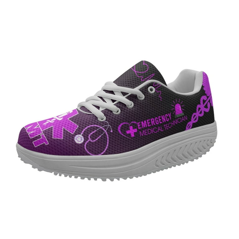 Paramedic Health Themed Shoes, Handmade Shoes, Women's Elegant Anatomical Sole, Special Production Sports 2024 Shoes