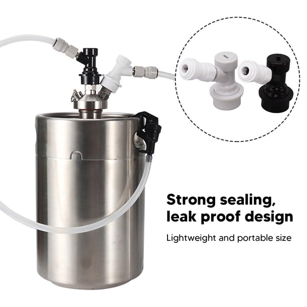 Distributeur de Liquide de Baril de Bière, Fiable et Pratique à Utiliser  Boules de Verrouillage Distributeur Forte Fonction d'Étanchéité Baril de  Bière Débrancher pour les Parties de la Maison Camping et Bars -