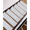 thumbnail image 7 of Stair Treads for Wooden Steps, Grey Plaid Peel and Stick Stair Treads with Adhesive, Spring Summer Farmhouse Buffalo Checkered Non Slip Indoor Stairs Runner Rugs Mats for Elders Dogs 8"x30"7PCS, 7 of 7