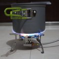 thumbnail image 4 of Estufa de gas portátil Estufa de encendido piezoeléctrico Horno de gas dividido al aire libre, 4 of 8
