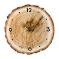 thumbnail image 4 of Reloj de pared redondo moderno y silencioso, fabricado en MDF ligero y duradero, de decoración sencilla. 16 pulgadas, 4 of 8