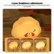 thumbnail image 3 of Luz Nocturna Para Niños, Luz Nocturna Cálida Blanca Recargable Por USB Para Dormitorio, 3 of 7