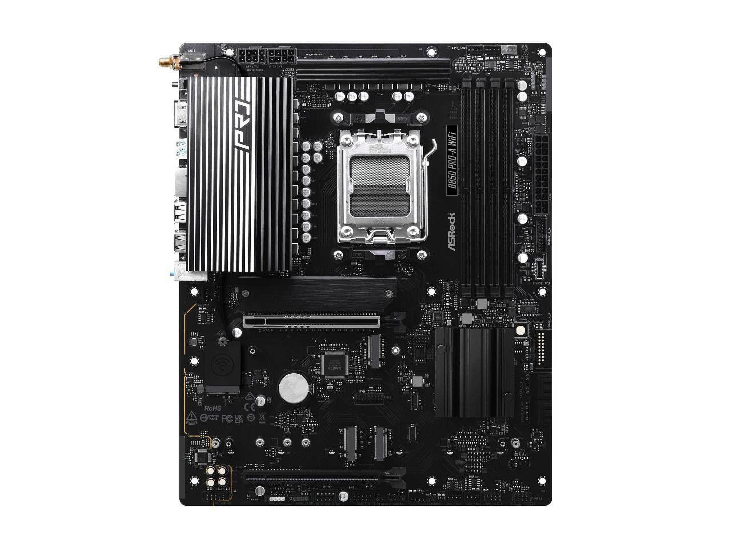 ASRock B850 PRO-A WIFI AM5 AMD B850 SATA 6Gb/s ATX Motherboard