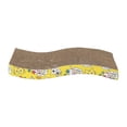 thumbnail image 3 of Cat Scratcher Cat Scratching Lounge Bed Furniture Protector, Corrugated, Durable s shaped, 3 of 9