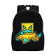 thumbnail image 1 of Mochila de viaje con diseño de geometría de tablero para portátil, para la universidad, la escuela, la oficina, el trabajo, la universidad, etc., 1 of 5