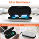 thumbnail image 5 of Funda para gafas de sol Fintie Hard EVA Shell a prueba de golpes, gris, 5 of 9