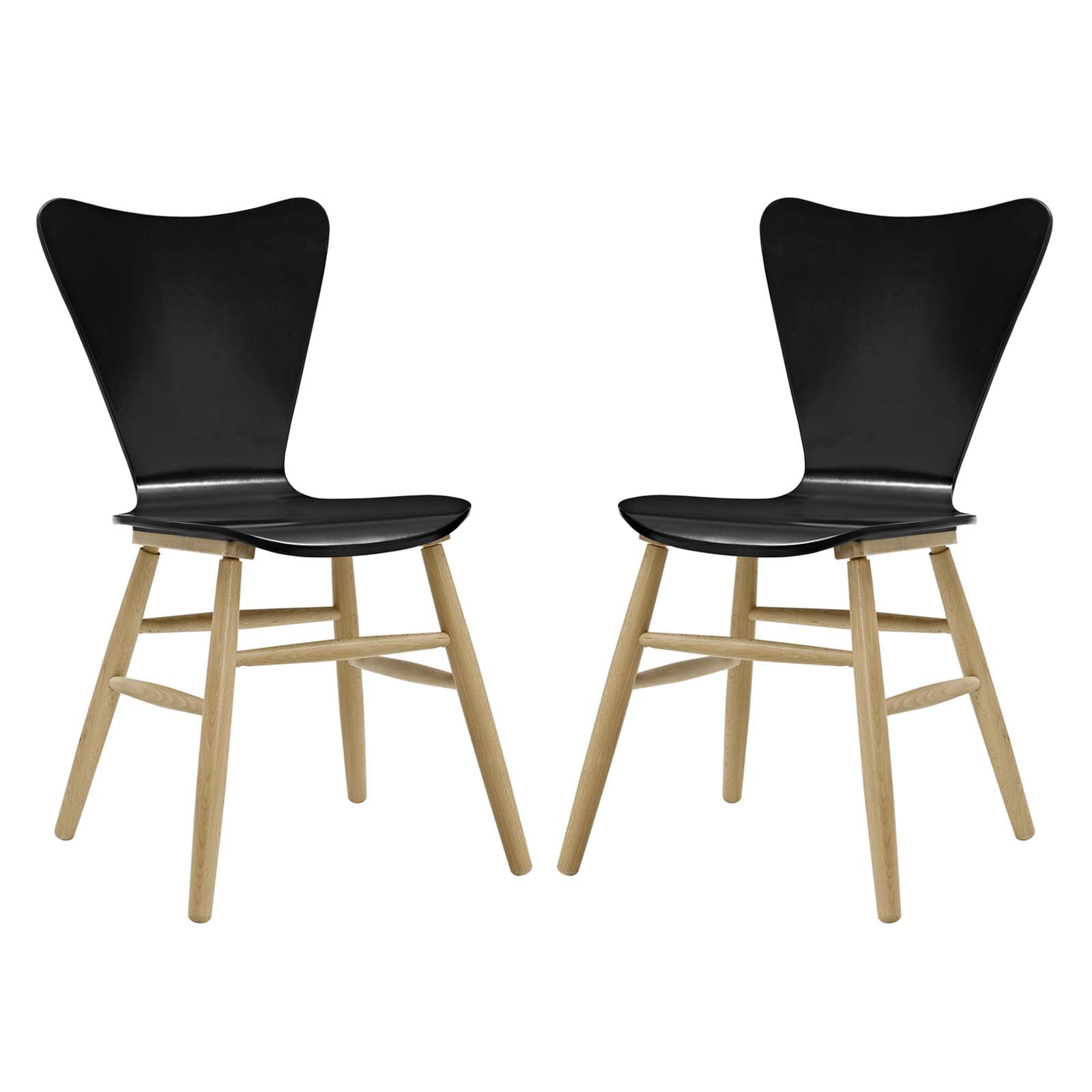 Modern Contemporary Urban Design Dining Kitchen Room Side Chair, Set of