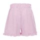 thumbnail image 4 of Pantalones Cortos de Cintura Elástica de las Mujeres de Cintura Alta Raya Suelta Pantalones Cortos, Moda Casual Pantalones de Poliéster para el Hogar Y el Uso Diario, las Mujeres de Lavado de Manos, 4 of 5