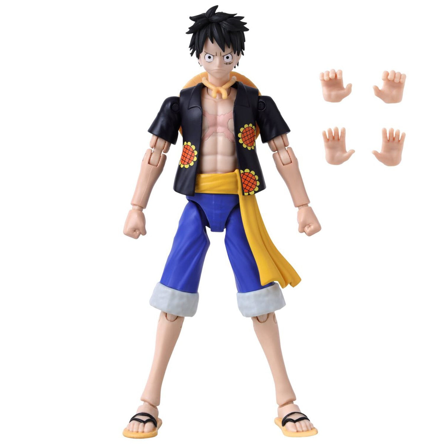 Anime Heroes - One Piece - Monkey D. Luffy Dressrosa Verison, 6.5" Action Figure