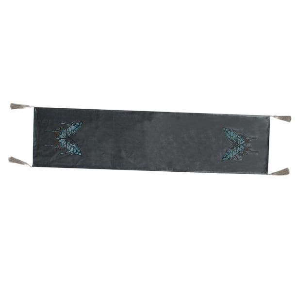 de de Jacquar de para Decoración de Del Hotel Líneas Exquisitas gris perfecl Bed Runner