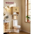 thumbnail image 2 of Gabinete de Baño VASAGLE MAXE Montado en Pared 20x45x64 cm Roble, 2 of 6