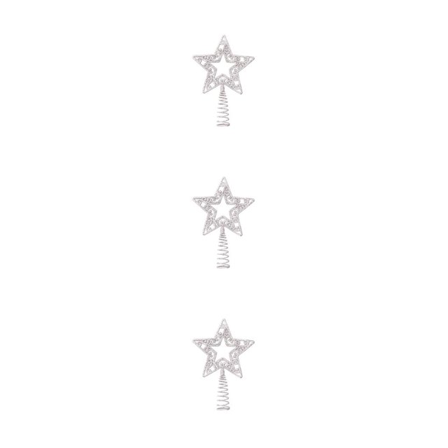 Monstrate Árbol de Navidad Topper Star Top Decoración Exquisito Ornamento Hogar Type1 NO1