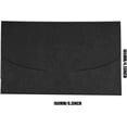 thumbnail image 2 of Black Envelopes, 50 Piece Invitation Envelopes, 160*105MM Wedding Business Card Envelopes, 2 of 5