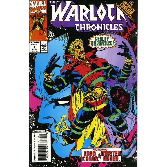 Warlock Chronicles #2 VF ; Marvel Comic Book