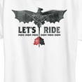 thumbnail image 3 of How to Train Your Dragon - Let's Ride - Women's Short Sleeve Graphic T-Shirt, 3 of 5