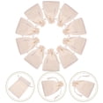 thumbnail image 2 of 10pcs Party Favor Drawstring Bags Drawstring Fabric Bags Jute Bags for Wedding Party, 2 of 9