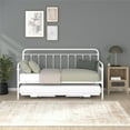 thumbnail image 3 of DHP Locky Metal Daybed with Pop Up Trundle Bed, Twin, 3 of 9