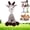 1pcs C, variant on 2026 New Indestructible Dog Toys Indestructible Plush Dog Toy for Aggressive Chewers, Donkey Dog Toy Robust Plush, Interactive Squeaky Soft Puppy Chew Toy, Teething Toys for Small Medium Large Dogs