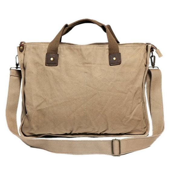 *Clearance* Vagarant Traveler 15" Canvas Messenger Casual Bag with Lift Handle C34.KK