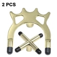 thumbnail image 1 of Snooker Pool Bridge Stick, Retractable Cue Bridge With Removable Brass Bridge Head For Adjustable Height And Versatile Shot Positions, 1 of 8