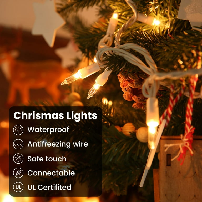 Incandescent mini 2024 string lights