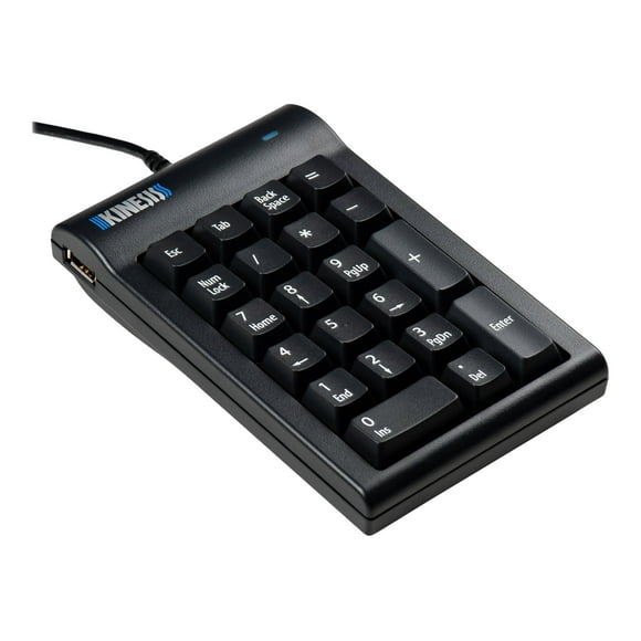Kinesis Mechanical Keypad for PC - Keypad - USB - key switch: CHERRY MX Brown - black