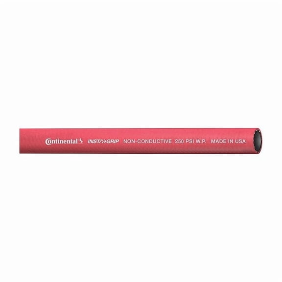 Continental Air Hose,3/8" ID x 50 ft.,Red IGRD03825-50-G