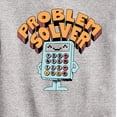 thumbnail image 3 of Instant Message - Problem Solver - Toddler & Youth Crewneck Fleece Sweatshirt, 3 of 6