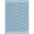 thumbnail image 1 of Ahgly Company Indoor Rectangle Patterned Pale Blue Novelty Area Rugs, 3' x 5', 1 of 6