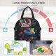 thumbnail image 4 of Disketp Colorful Patterned Rabbit Lonchera Térmica para Mujer y Hombre, Bolsa de Almuerzo Reutilizable e Impermeable para Trabajo, Viajes y Picnic, 4 of 7