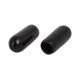 thumbnail image 2 of Cubierta protectora de rosca de caucho negro de 4mm de diámetro interno Uxcell 100Pcs, 2 of 3