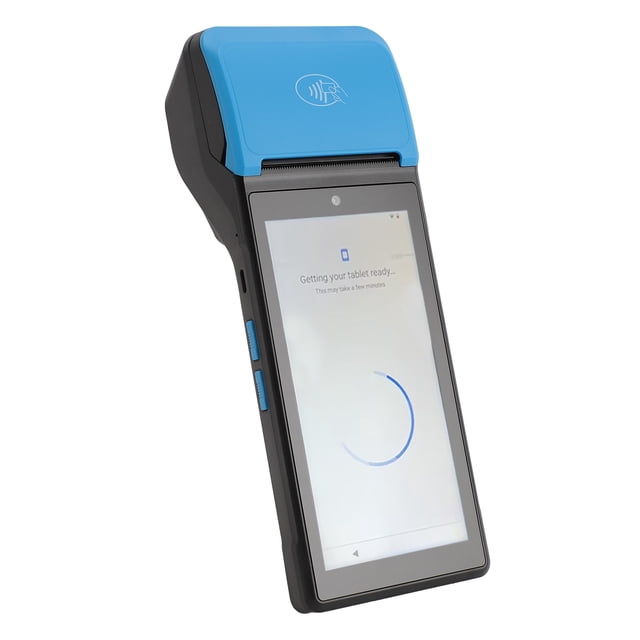 Handheld POS PDA Receipt Printer, 1080P 58mm Thermal POS Receipt Printer with 5.5 Inch Touchscreen & 12.0 OS, Support 3/4/5G,WiFi,BT,NFC.2GB RAM 16GB ROM