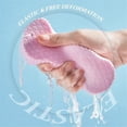 thumbnail image 4 of Esponjas de baño corporal ultra suaves para ducha - Exfoliante corporal de lufa - Para hombres y mujeres - Múltiples texturas para una limpieza suave y una exfoliación profunda, 4 of 5