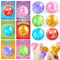 thumbnail image 1 of Tarjetas de San Valentín, paquete de 24, SpringFlower, con pelotas elásticas, 1 of 7