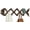 Brown, variant on Accordion Wall Hanger with 15 Pegs, Wooden Expandable Hat Rack for Wall, 2-in-1 Fish Shape Decorative Wall Mount Coat Rack for Entryway, Hallway & Mudroom