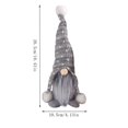 thumbnail image 4 of YingYouFu Christmas Gnome Figurine, Faceless Forest Gnome Doll Ornament, Plush Scandinavian Tomte for Holiday Mantel Shelf Tabletop Decoration, 4 of 7