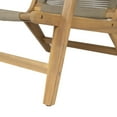 thumbnail image 5 of Christopher Knight Home Patio Lounge Chairs with Wood Frame and Handwoven Rope Seat, Beige, Set of 2, 5 of 13